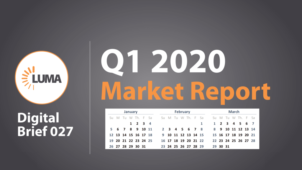 LUMA’s Q1 2020 Market Report
